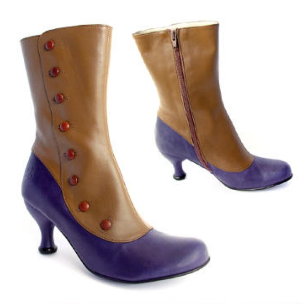 Designer LIBBY SMITH Bellevue boot by John Fluvog